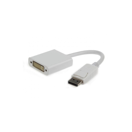 Cablexpert A-DPM-DVIF - DVI adapter - DisplayPort (M) to DVI-D (F) - 10 cm - white - 0