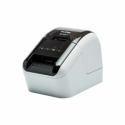 Brother QL-800 - Label printer - two-colour (monochrome) - direct thermal - Roll (6.2 cm) - 300 x 600 dpi - up to 93 labels/min - USB 2.0 - black, white