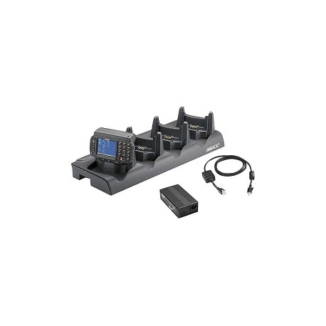 Zebra 4-Slot Ethernet Cradle Kit - Docking cradle - Ethernet - for Zebra WT4090 - 1
