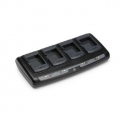 Zebra - Printer charging stand - output connectors: 4 - Europe - for Zebra ZQ110