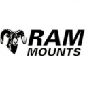 RAM RAM-B-238U - Mounting component (ball base) - rubber, powder-coated marine grade aluminium