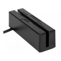 MagTek USB Swipe Reader with Keyboard Emulation - Magnetic card reader - USB - black