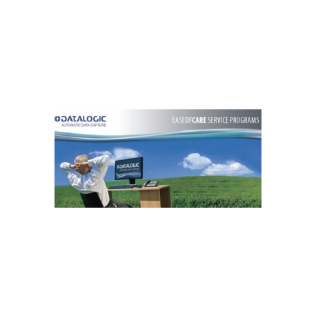 Datalogic EASEOFCARE 5 day - Extended service agreement - parts and labour - 3 years - carry-in - repair time: 5 business days - for PowerScan PBT9500 - 0