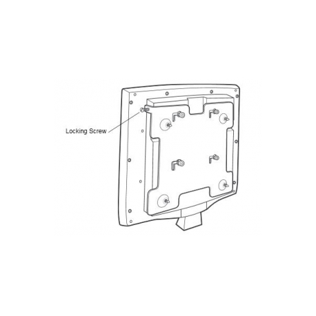 Motorola - Wall mount kit - for Zebra MK4000 Micro - 3