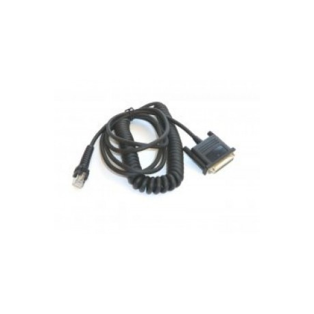 Datalogic CAB-474 - Serial  /  power cable - DB-25 (F) - 3.7 m - coiled - 1