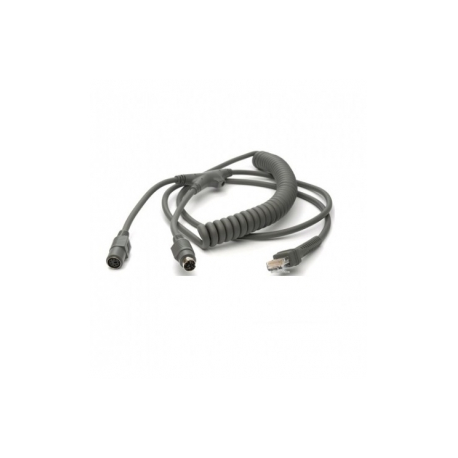 Honeywell - Keyboard wedge  /  power cable - RJ-45 (M) to PS / 2, power - 3 m - coiled - black - 0