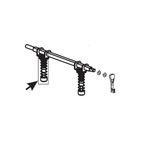 105SL, Printhead toggle assembly for 140XIII and 105SL<br /><span class="specs">Specs: Thermal transfer</span> - 0