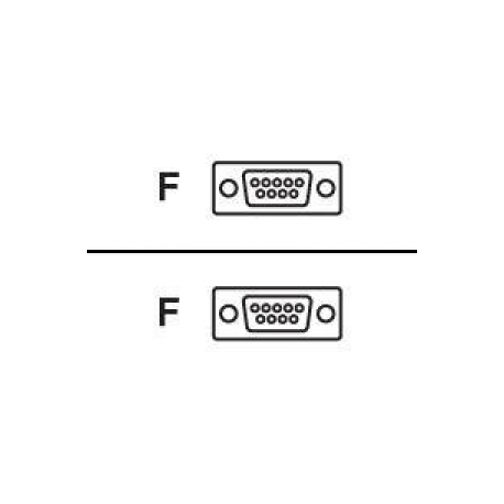 Zebra Kiosk Printer RS232 Serial Cable - Printer cable - DB-9 (F) to DB-9 (F) - 1.5 m - for Zebra TTP 2010, TTP 2030, TTP 2110, TTP 2130, TTP 7020, TTP 7030, TTPM3 - 1