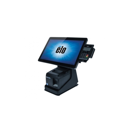 Elo Cradle for Ingenico ICMP (I-Series & 02-Series Monitors) - EMV terminal cradle - black - for Elo 1002, 1302, 1902, 2202, 2402, 2702; I-Series ESY15, ESY22; I-Series 2.0; Ingenico ICMP - 2