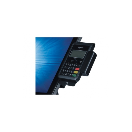 Elo Cradle for Ingenico ICMP (I-Series & 02-Series Monitors) - EMV terminal cradle - black - for Elo 1002, 1302, 1902, 2202, 2402, 2702; I-Series ESY15, ESY22; I-Series 2.0; Ingenico ICMP - 3