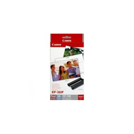 Canon KP-36IP - Print cartridge / paper kit - for SELPHY CP1000, CP1200, CP1300, CP330, CP530, CP780, CP790, CP800, CP820, CP900, CP910 - 0