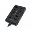 LogiLink USB 2.0 Hub 10-Port - Hub - 10 x USB 2.0 - desktop