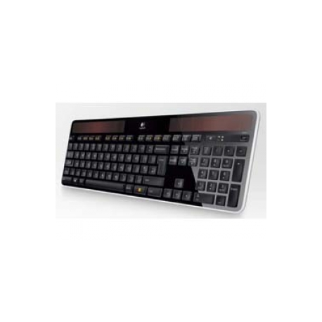 Logitech Wireless Solar K750 - Keyboard - wireless - 2.4 GHz - German - 0