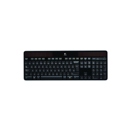 Logitech Wireless Solar K750 - Keyboard - wireless - 2.4 GHz - German - 6