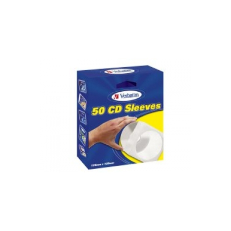 Verbatim - CD sleeve - capacity: 50 CD - 0