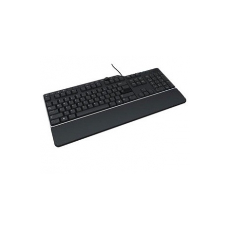 Dell KB522 - Keyboard - USB - QWERTY - US International - black - for Inspiron 17R 7720; Latitude D630; OptiPlex 30XX, 50XX, 5250, 9020; Precision 3240, 3650 - 0