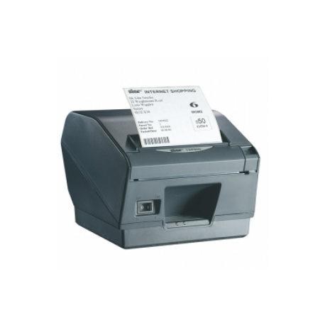 Star TSP847II - Receipt printer - two-colour (monochrome) - direct thermal - Roll (11.2 cm) - 406 x 203 dpi - up to 180 mm / sec - cutter - charcoal grey - 0