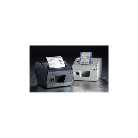 Star TSP847II - Receipt printer - two-colour (monochrome) - direct thermal - Roll (11.2 cm) - 406 x 203 dpi - up to 180 mm / sec - cutter - charcoal grey - 3