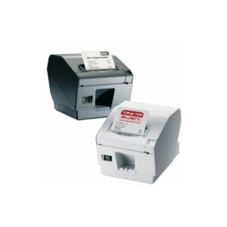 Star TSP 743IIU-24 Gry - Receipt printer - two-colour (monochrome) - direct thermal - Roll (8.25 cm) - 203 x 406 dpi - up to 250 mm/sec - USB - cutter - grey - 0