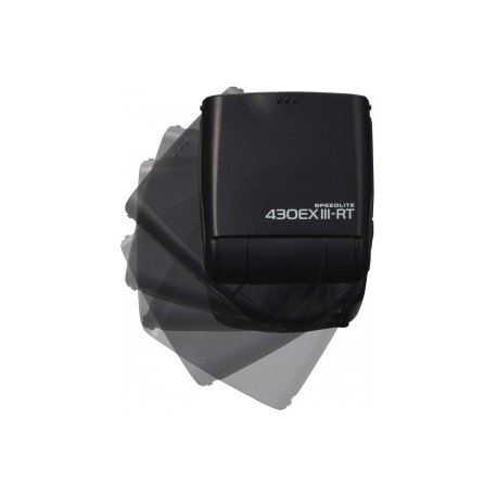 Canon Speedlite 430EX III-RT - Hot-shoe clip-on flash - 43 (m) - for EOS 1D, 250, 850, 90, Kiss X10, M6, R5, R6, Ra, Rebel T100, Rebel T7+, Rebel T8i - 36