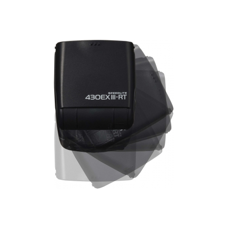 Canon Speedlite 430EX III-RT - Hot-shoe clip-on flash - 43 (m) - for EOS 1D, 250, 850, 90, Kiss X10, M6, R5, R6, Ra, Rebel T100, Rebel T7+, Rebel T8i - 37