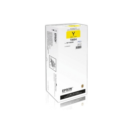 Epson T8694 - 735.2 ml - yellow - original - ink refill - for WorkForce Pro R8590 D3TWFC, WF-R8590, WF-R8590 D3TWFC, WF-R8590DTWF - 0