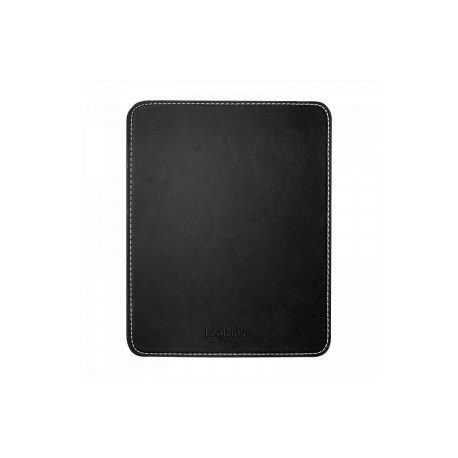LogiLink Mouse Pad Leather - Mouse pad - black - 9