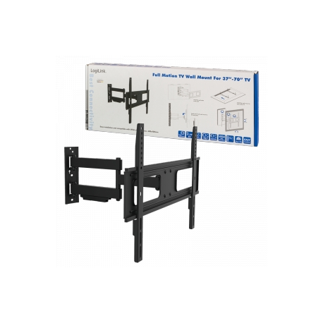 LogiLink - Bracket - for LCD TV - solid cold pressed steel - screen size: 37"-70" - wall-mountable - 3