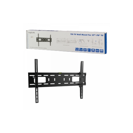LogiLink - Bracket - for flat panel - solid cold pressed steel - screen size: 37"-70" - wall-mountable - 3