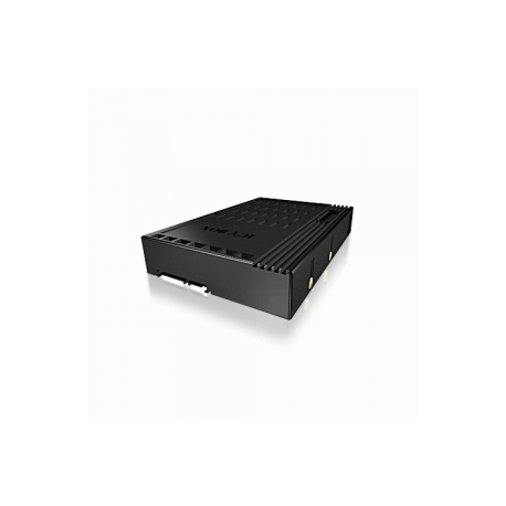 RaidSonic ICY BOX IB-2536STS - Storage drive cage - 2.5" - 3.5" to 2.5" - black - 2