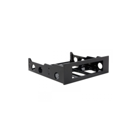 StarTech.com 3.5" to 5.25" Front Bay Adapter - Mount 3.5" HDD in 5.25" Bay - Hard Drive Mounting Bracket w /  Mounting Screws (BRACKETFDBK) - Storage bay adapter - black - for P / N: 25SATSAS35HD, 35FCREADBU3, 35SAT225S3R, HSB225S3R, S251BU31REM, SATBP125VP - 0
