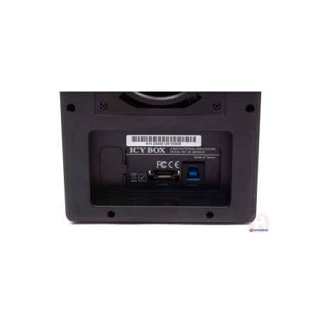 RaidSonic ICY BOX IB-3640SU3 - Hard drive array - 4 bays (SATA-600) - HDD x 0 - SATA 3Gb/s, USB 3.0 (external) - 4