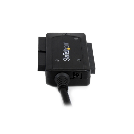 StarTech.com USB 3.0 to SATA IDE Adapter - 2.5in / 3.5in - External Hard Drive to USB Converter - Hard Drive Transfer Cable (USB3SSATAIDE) - Storage controller - ATA / SATA - USB 3.0 - black - for P / N: PEXUSB3S42V, PEXUSB3S44V - 4