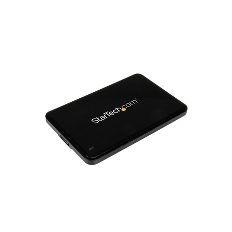 StarTech.com 2.5in USB 3.0 External SATA III SSD Hard Drive Enclosure with UASP - Portable External USB HDD with Tool-less Installation (S2510BPU33) - Storage enclosure - 2.5" - SATA 6Gb / s - USB 3.0 - black - for P / N: HB30AM4AB, USB3VDOCKD, USBDUP15, USBDUPE115, USBDUPE17 - 3
