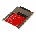 StarTech.com mSATA SSD to 2.5in SATA Adapter Converter - mSATA to SATA Adapter for 2.5in bay with Open Frame Bracket and 7mm Drive Height (SAT32MSAT257) - Storage controller - 1 Channel - SATA 6Gb / s - SATA 6Gb / s - for P / N: BRACKET125PT, BRACKET125PTP, SATERASER4, SDOCK1EU3P2, SDOCK4U313, USB31C2SAT3