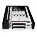 RaidSonic ICY BOX IB-2227StS - Storage drive cage - 2.5" - black
