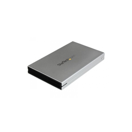 StarTech.com eSATAp / eSATA External Hard Drive Enclosure - 2.5" SATA III Hard Drive Enclosure - Portable HDD / SDD w / UASP (S251SMU33EP) - Storage enclosure - 2.5" - SATA 6Gb / s - eSATA 6Gb / s, USB 3.0 - silver - for P / N: HB30C1A1CPD, HB30C3AGEPD, HB30C3APDW, HB30C4ABW, HB30C4AFPD, HB30C4AFS, ST4300MINI - 0
