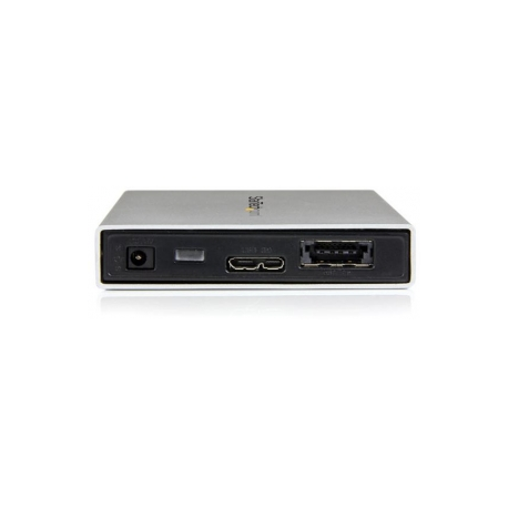 StarTech.com eSATAp / eSATA External Hard Drive Enclosure - 2.5" SATA III Hard Drive Enclosure - Portable HDD / SDD w / UASP (S251SMU33EP) - Storage enclosure - 2.5" - SATA 6Gb / s - eSATA 6Gb / s, USB 3.0 - silver - for P / N: HB30C1A1CPD, HB30C3AGEPD, HB30C3APDW, HB30C4ABW, HB30C4AFPD, HB30C4AFS, ST4300MINI - 1
