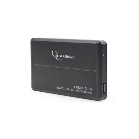 Gembird EE2-U3S-2 - Storage enclosure - 2.5" - SATA 3Gb / s - USB 3.0 - black - 1