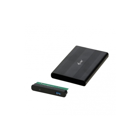 i-Tec MySafe AluBasic Advance - Storage enclosure - 2.5" - SATA 6Gb / s - USB 3.0 - 3