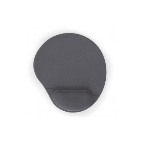 Gembird MP-GEL-GR - Mouse pad with wrist pillow - grey - 1